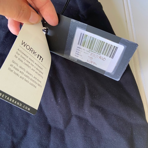 Betabrand WOrk It Active Wear Career Skirt NWT - Picture 5 of 7